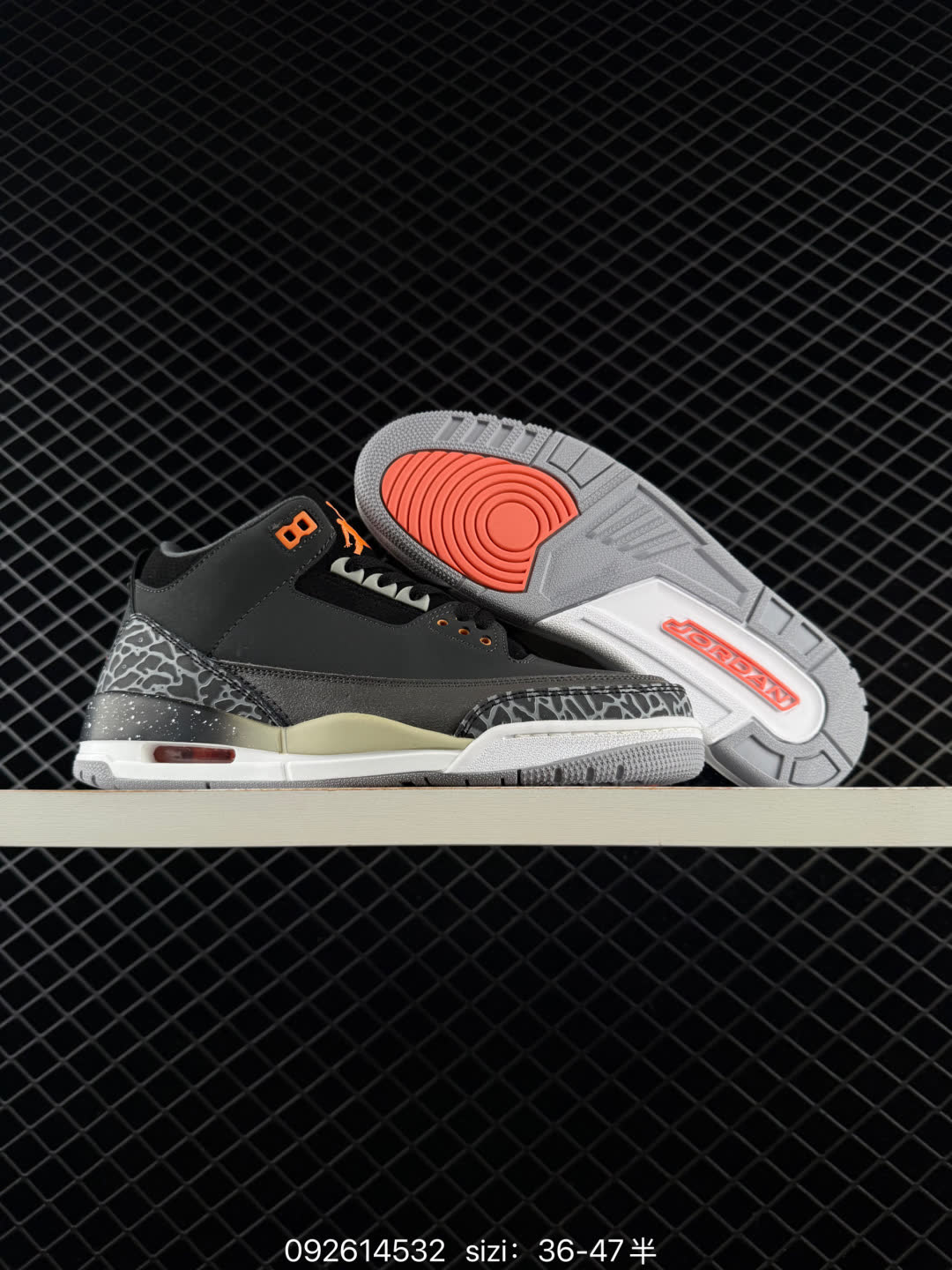 Air Jordan 3 Retro Fear Pack-CT8532-080